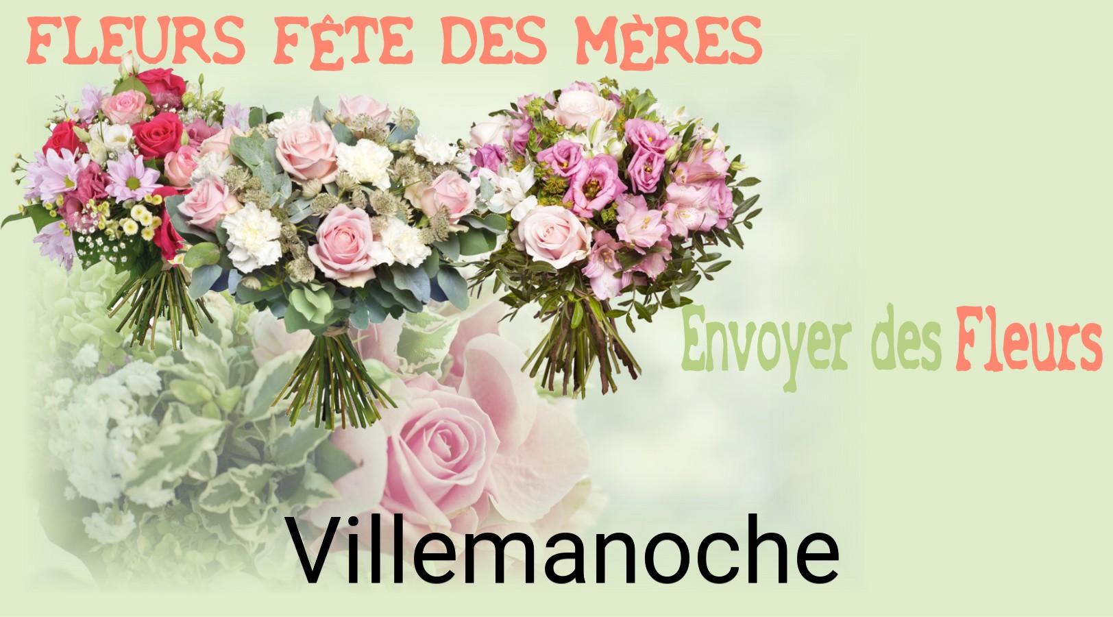 Bouquet de Fête des Mères livré à Villemanoche